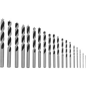 LUX Holzbohrer-Sortiment Classic, 170-teilig, verschiedene Größen.