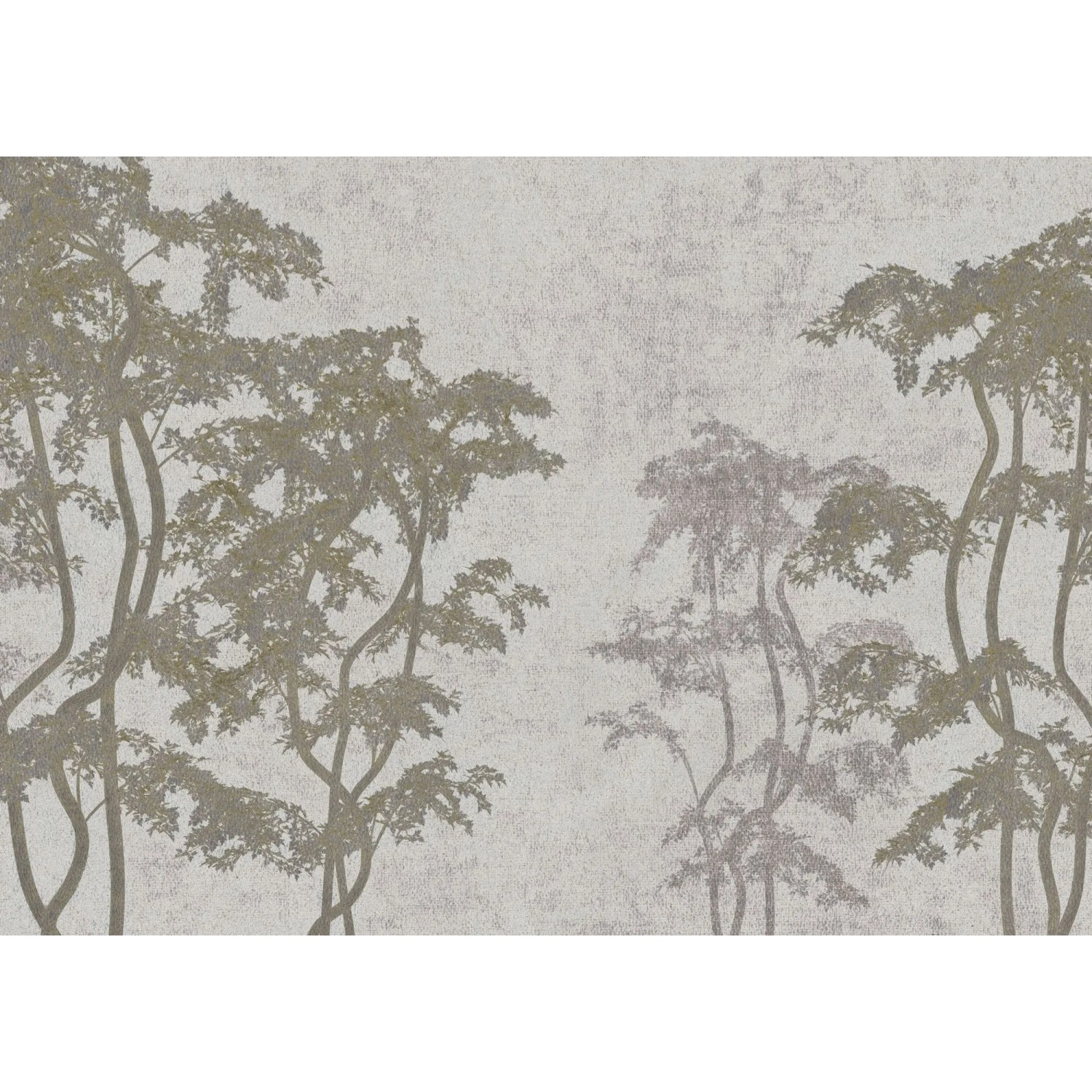 Komar Vliestapete Dancing Trees 350 cm x 250 cm günstig online kaufen