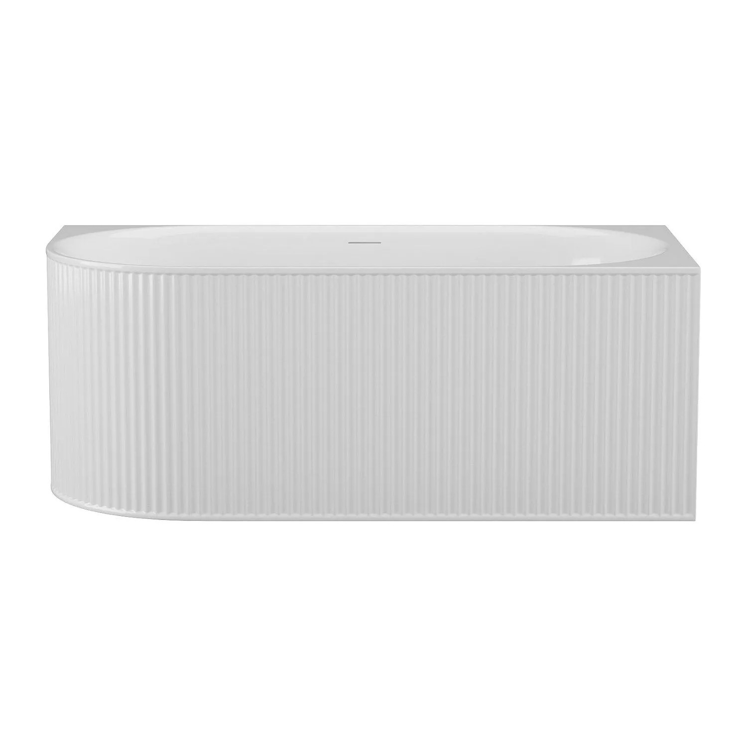 Vente-unique Badewanne Standard Barbori Weiß 150 cm