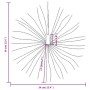 vidaXL Weihnachtsbeleuchtung Feuerwerk 140 LEDs Kaltweiß 17 cm 356221_10