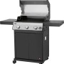 Jamestown Gasgrill Kane mit 3 Brennern, Seitentischen und Unterschrank. Ideal zum Grillen.