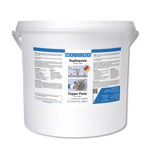 Eimer WEICON Kupferpaste 10kg, Montageschmierung für Schraubverbindungen und Gleitflächen.