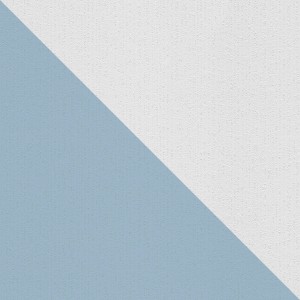 PROFHOME Struktur Tapete, Uni, matt weiß und blau, überstreichbar, Vliestapete.