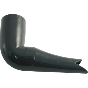 Marley Speier DN 53, Anthrazit, für Kunststoff-Dachrinnen.