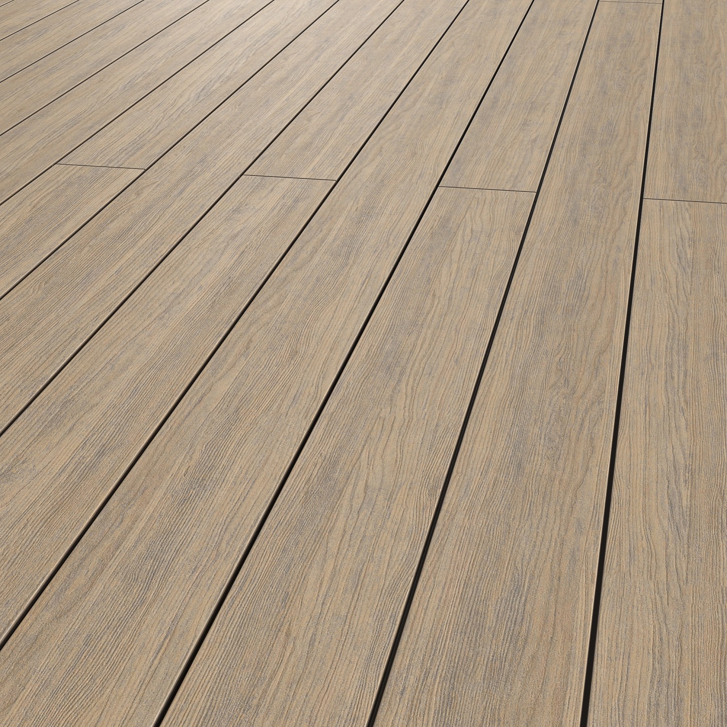 Terrassendiele WPC BraunRauchgrau 14,5 cm x 300 cm bei OBI