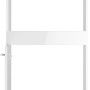 Weißer Optifit Hochschrank Rurik986 für Backofen und Kühlschrank, 60 cm breit.