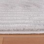 Detailansicht: Ayyildiz Kurzflorteppich Sahara in Silber mit skandinavischem Muster.