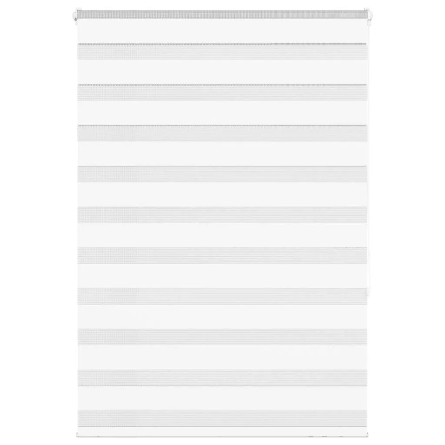 vidaXL Doppelrollo Weiß 100x150 cm Stoffbreite 95,9 cm Polyester 4014755 günstig online kaufen