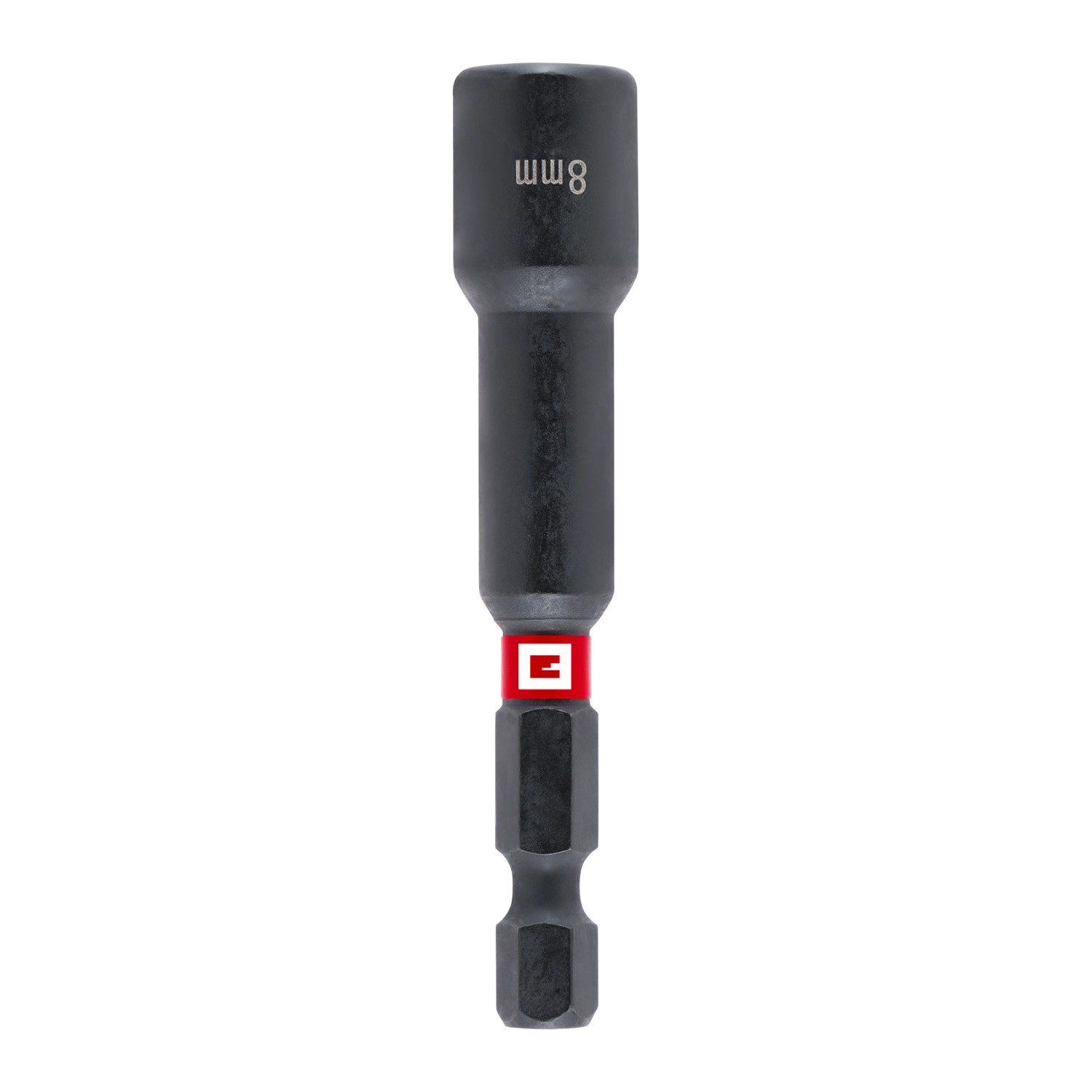 Einhell Impact Sechskant-Steckschlüssel mit 1/4 Zoll E 6.3 Schaft 8 mm