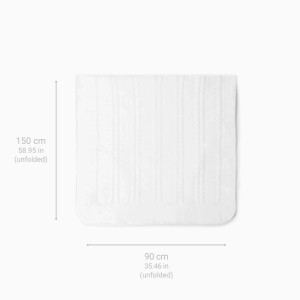 medisana HU 665 Wärmeunterbett mit 3 Temperaturstufen in den Maßen 150 x 80 cm