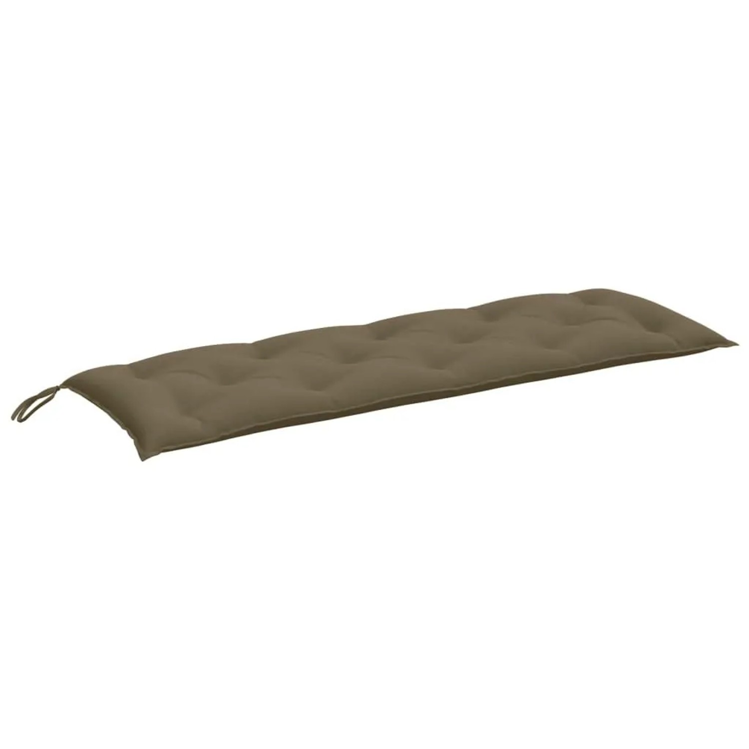 vidaXL Gartenbank-Auflage Melange Taupe 150x50x7 cm Stoff 4002561 günstig online kaufen