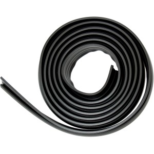 Sarei Dichtgummi, 2 m, schwarz, für Fensterbänke, flexibler Gummi