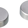 Zwei Magnete für die Wenko Magnetische Garderobe Black, Zubehör für Garderobenpaneele.