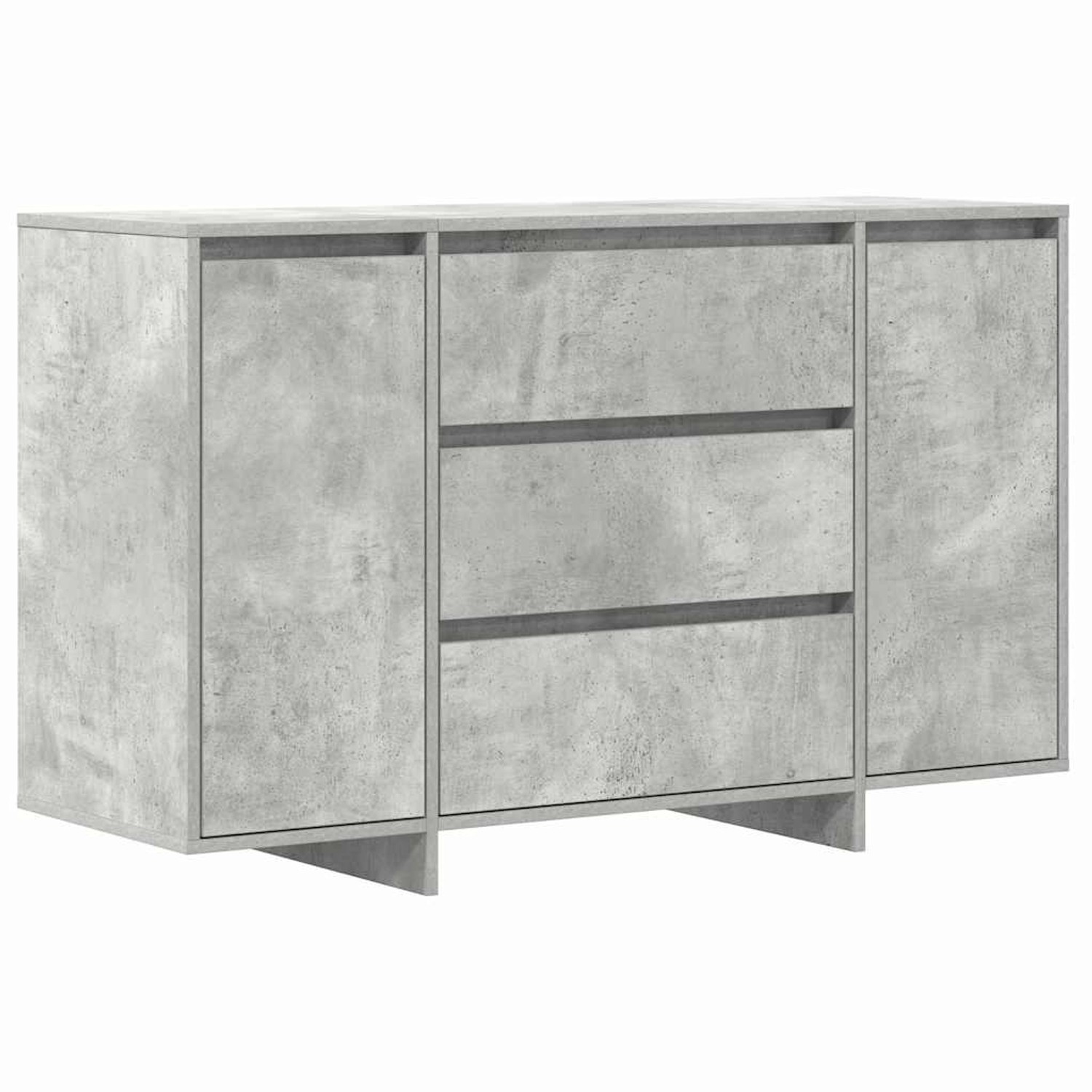 vidaXL Sideboard Betongrau 120 x 41 x 75 cm Holzwerkstoff 3333909 günstig online kaufen