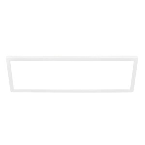 Briloner LED-Bad-Deckenleuchte Kada Microwave 58 cm x 20 cm x 2,8 cm Weiß