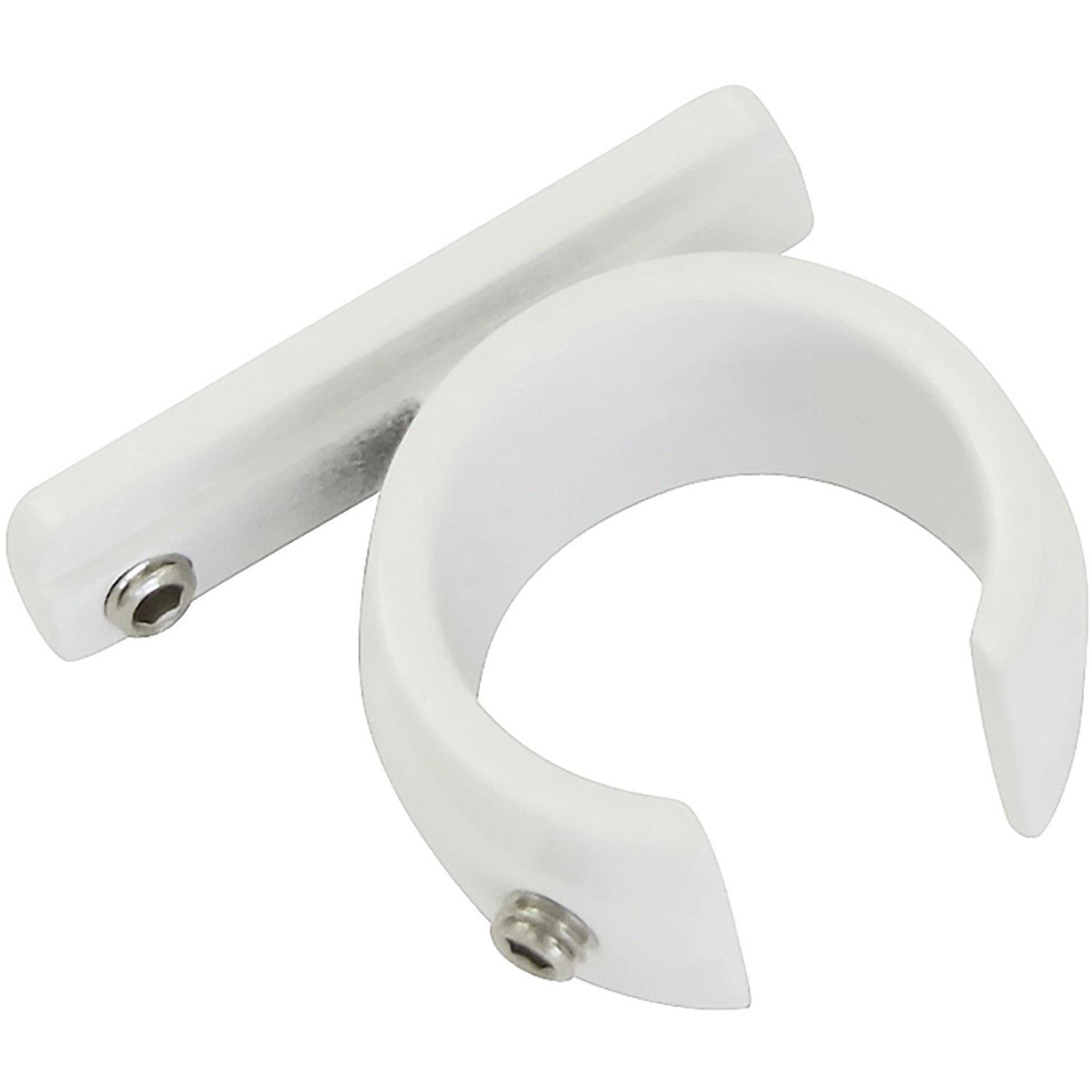Gardinia Ring-Adapter für Universalträger Chicago Ø 20 mm Weiß