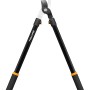 Fiskars Bypass-Astschere L11, Gartenschere mit Antihaftbeschichtung und schwarzen Griffen.