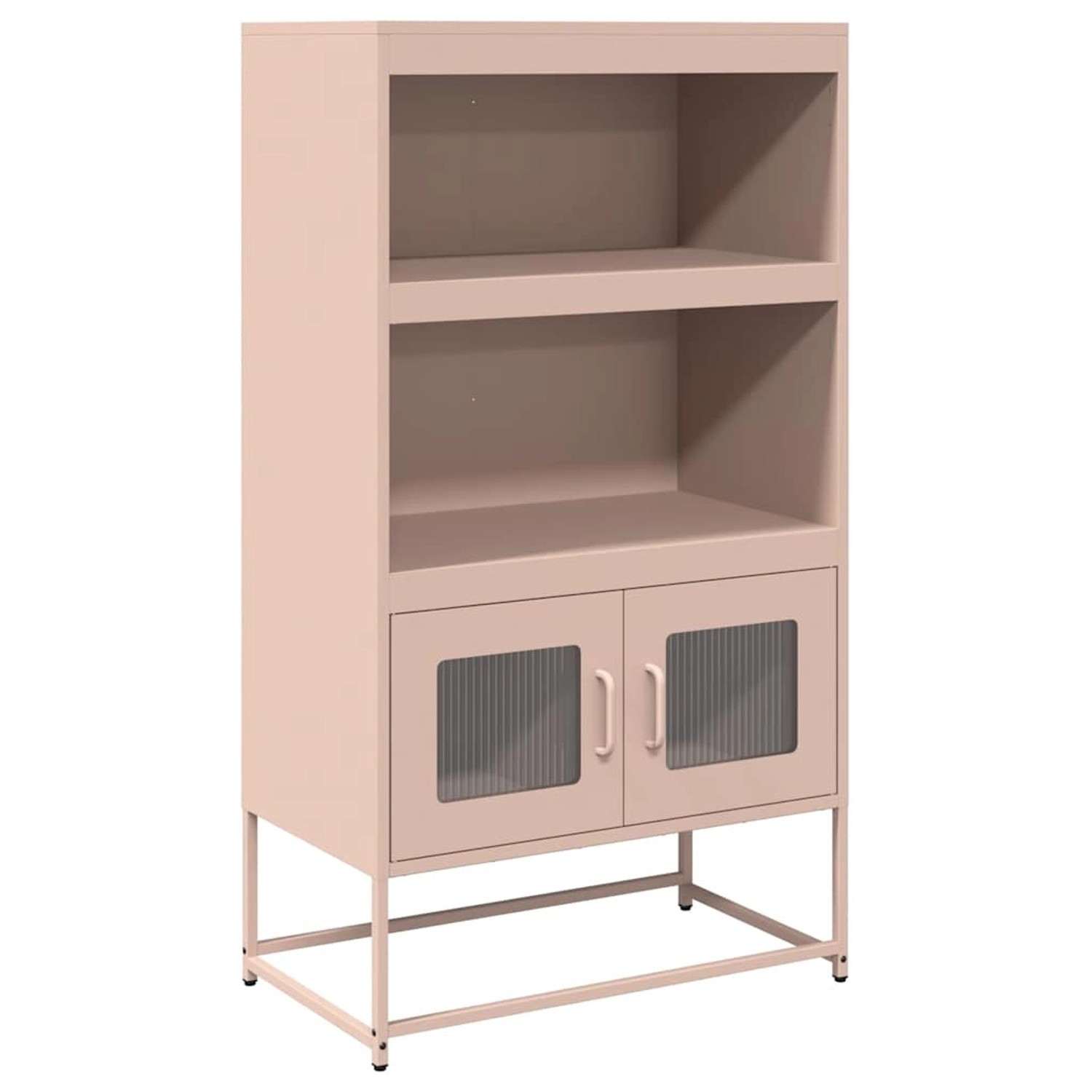 vidaXL Highboard Rosa 68x39x123 cm Stahl 853369 günstig online kaufen