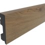 Selit Sockelleiste Selitstyle® FBL50 Eiche Padua, wasserfeste Fußleiste mit Holzdekor.
