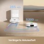 Dreame Saugroboter D20 Plus mit Ladestation und langer Akkulaufzeit (285 Min, 5200 mAh).