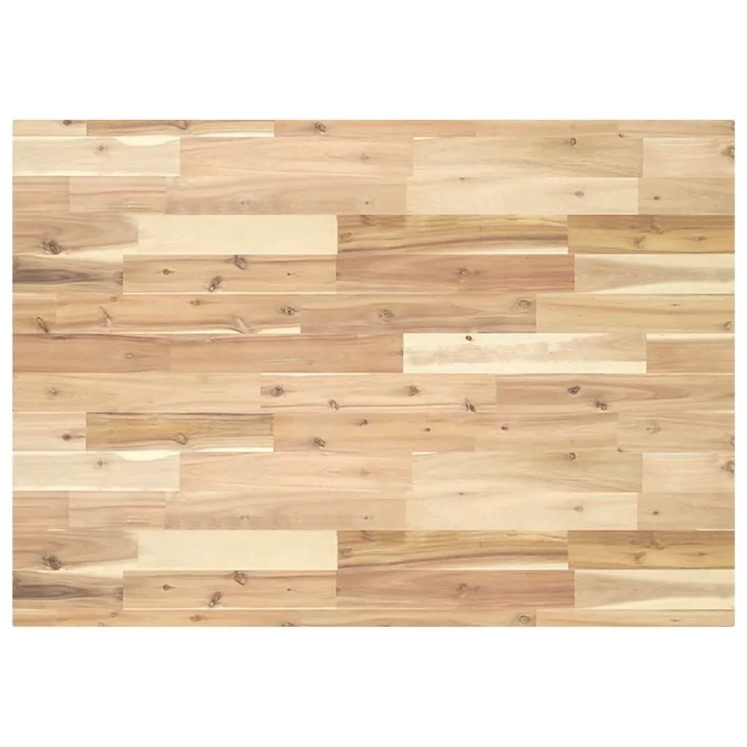 vidaXL Schreibtischplatte Unbehandelt 120x70x4 cm Massivholz Akazie 3279745