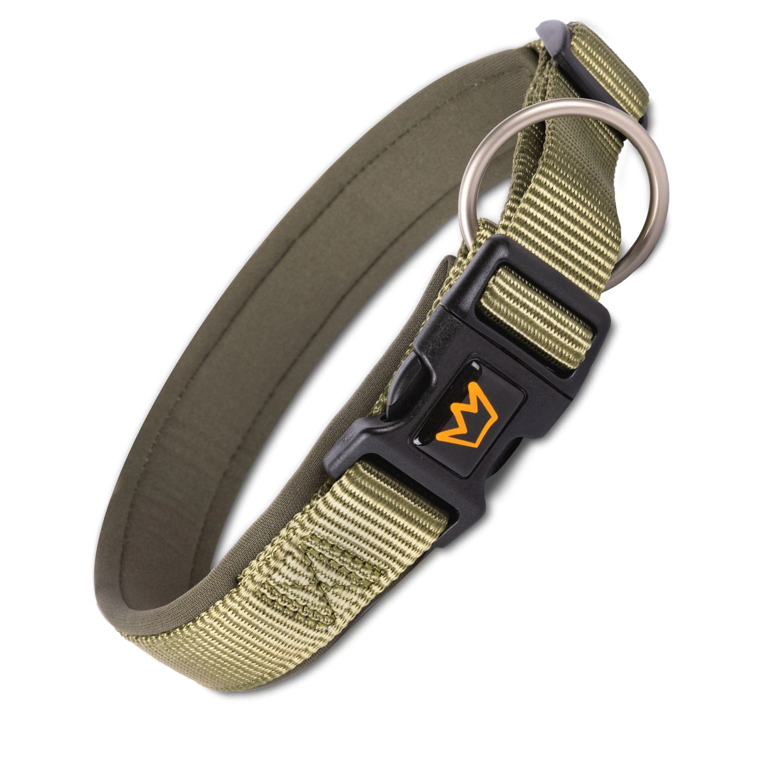 Rudelkönig Hundehalsband Bella Verstellbar Nylon Neopren Größe 1