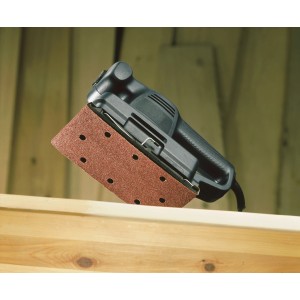 LUX Schleifstreifen K100 für Mausschleifer, 93x230mm, zum Bearbeiten von Holz.