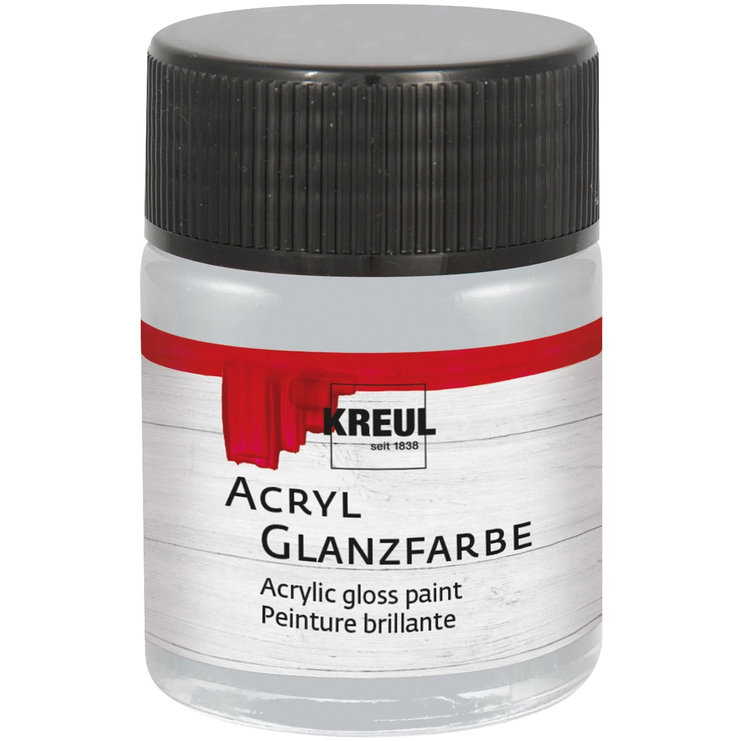 Kreul Acryl Farbe Glänzend Silber 50 ml