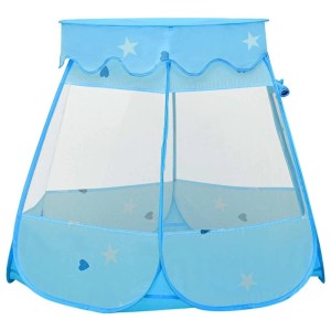 vidaXL Kinder-Spielzelt mit 250 Bällen Blau 102x102x82 cm 3107723