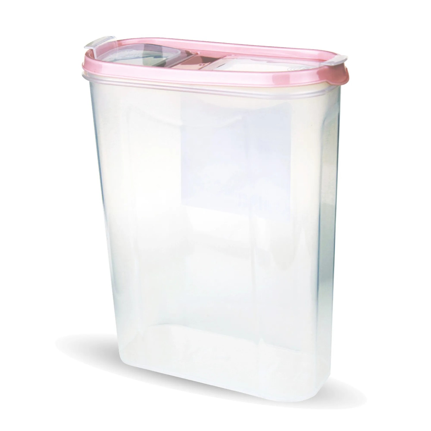 Bestlivings Frischhaltebox Schüttdose, 2,8L, 8er Pack, Altrose. Vorratsdose aus Kunststoff mit rosa Deckel.