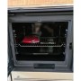 Plamen Küchenofen Holzherd 850 Glas Schwarz Linke Version und 8 kW_4