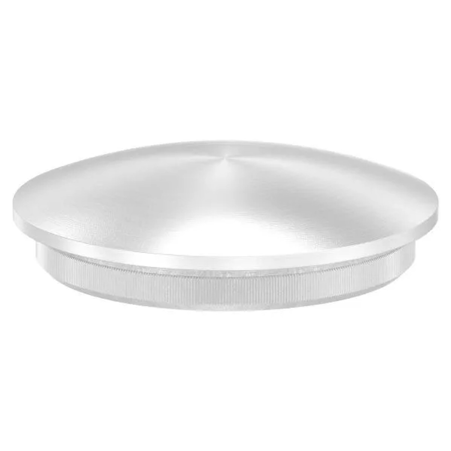 FeNau Endkappe V2A Für Rohr Ø 42,4 mm X 2,5 mm Gewölbt Zum Einschlagen