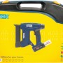Rapid Akku-Tacker BTX553 mit Akku, Ladegerät und Koffer. Ideal für Textilien, Holz, Leder, Kunststoff und Pappe.