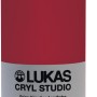 Lukas Cryl Studio Acrylfarbe, 250ml, Kadmiumrot dunkel (imit.). Künstler-Acrylfarbe in Premium-Qualität.