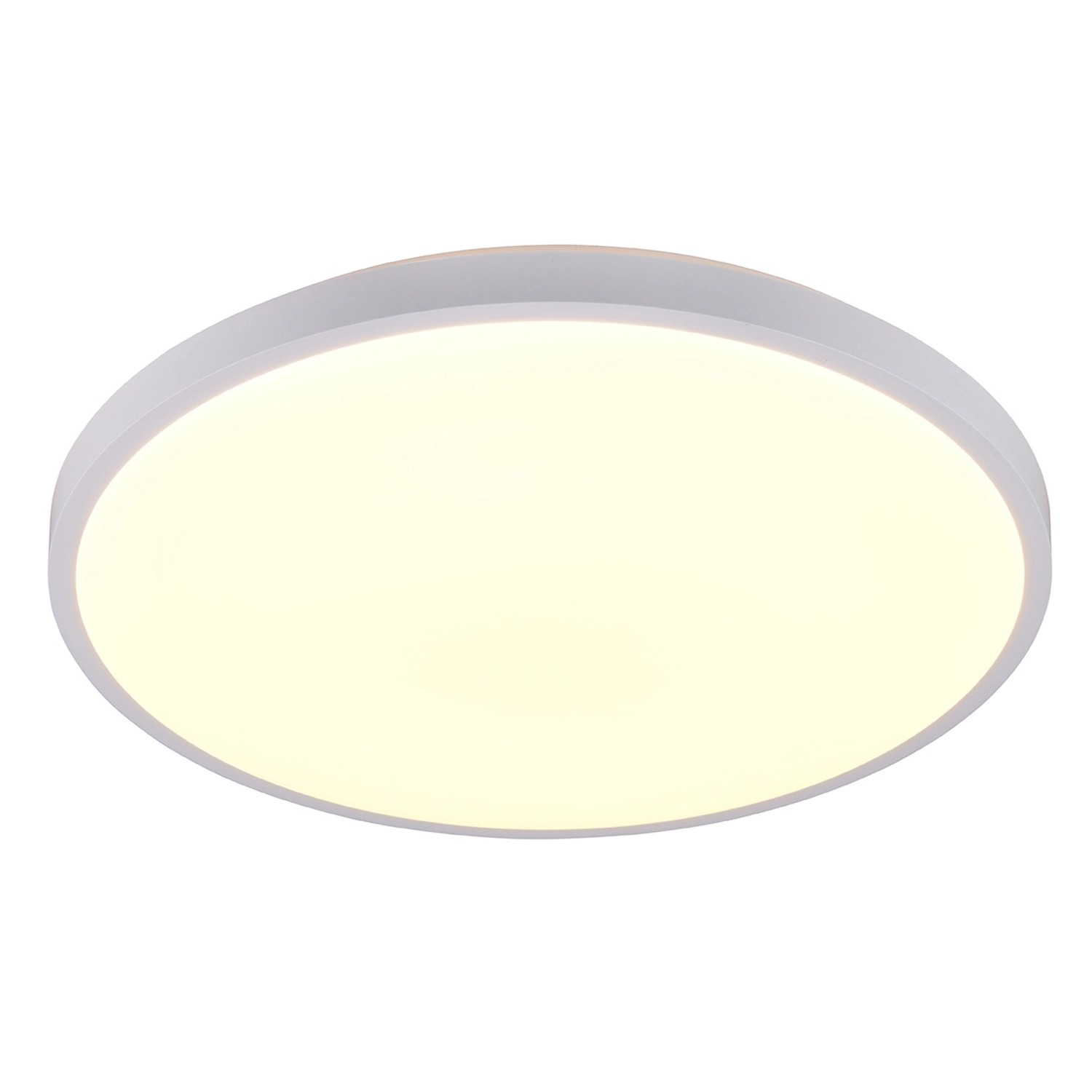 Reality LED-Deckenleuchte Slope Weiß matt Ø 48,5 cm günstig online kaufen
