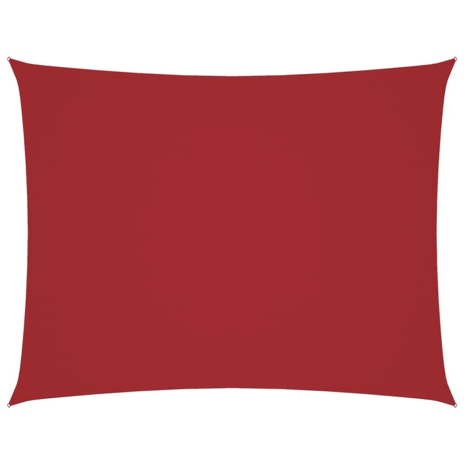 Furnicato Sonnensegel Oxford Gewebe Rechteckig 2 5x4 M Rot