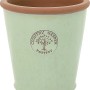 Grün-beiger Keramik Pflanztopf Country Garden Pottery, 31 cm, mit Logo.
