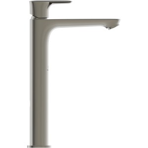 Ideal Standard Waschtischarmatur Connect Air, Silver Storm, mit verlängertem Sockel.