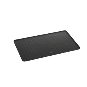 Anthrazitfarbene, faltbare Hunter Napfunterlage Selection, 50x30 cm, für Hundenäpfe.