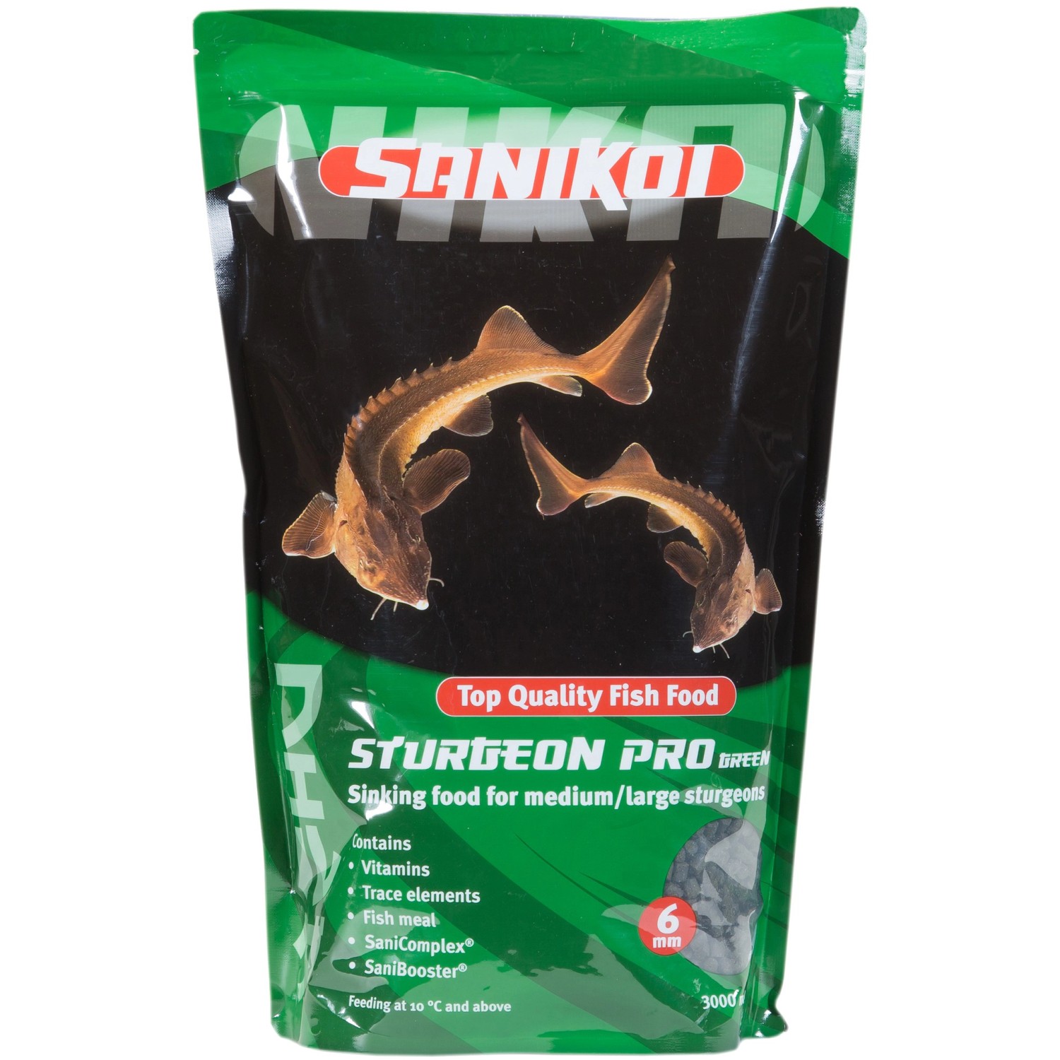 Velda Fischfutter SaniKoi Sturgeon Pro Green 6 mm 3 l