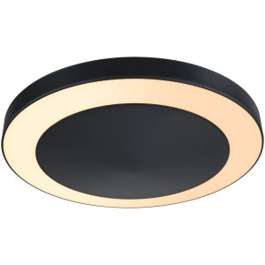 Paulmann LED-Außendeckenleuchte Circula, anthrazit, mit Sensor und ZigBee Funktion.