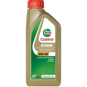 Castrol EDGE 5W-40 Motoröl 1L für Benzin, Diesel und Hybridfahrzeuge.