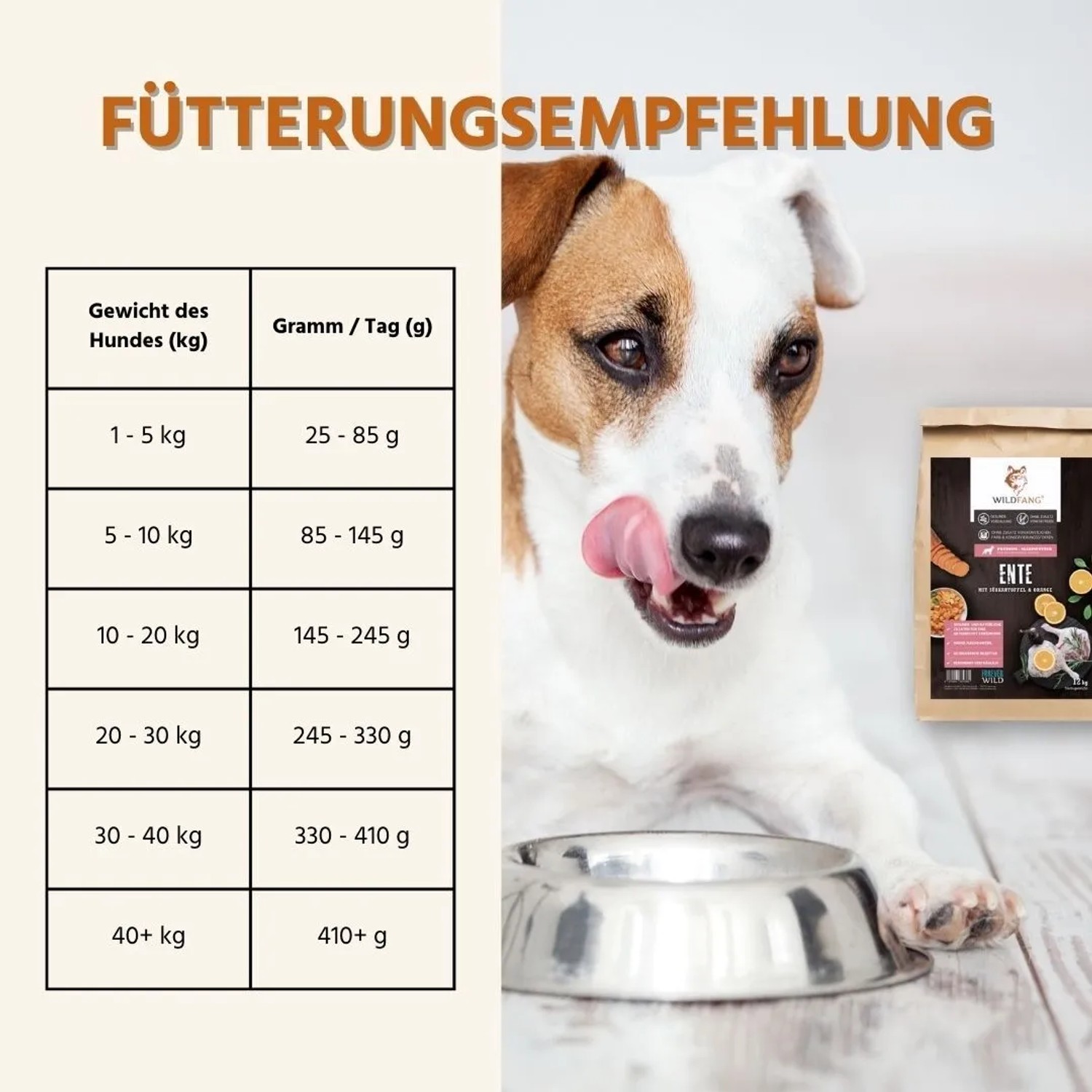 Wildfang Adult Trockenfutter mit Ente Getreidefrei 6 kg_8