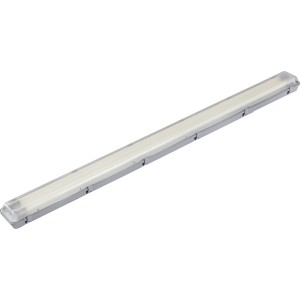 LED-Feuchtraumleuchte, 156 cm, 2x24W, neutralweißes Licht, ideal für Bad, Keller und Garage.