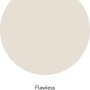 Farbmuster der ELLE DECORATION Wandfarbe Flawless No. 527, ein helles Beige.