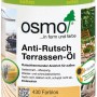 Dose Osmo Anti-Rutsch Terrassen-Öl 750ml, farblos, seidenmatt für Holzterrassen.