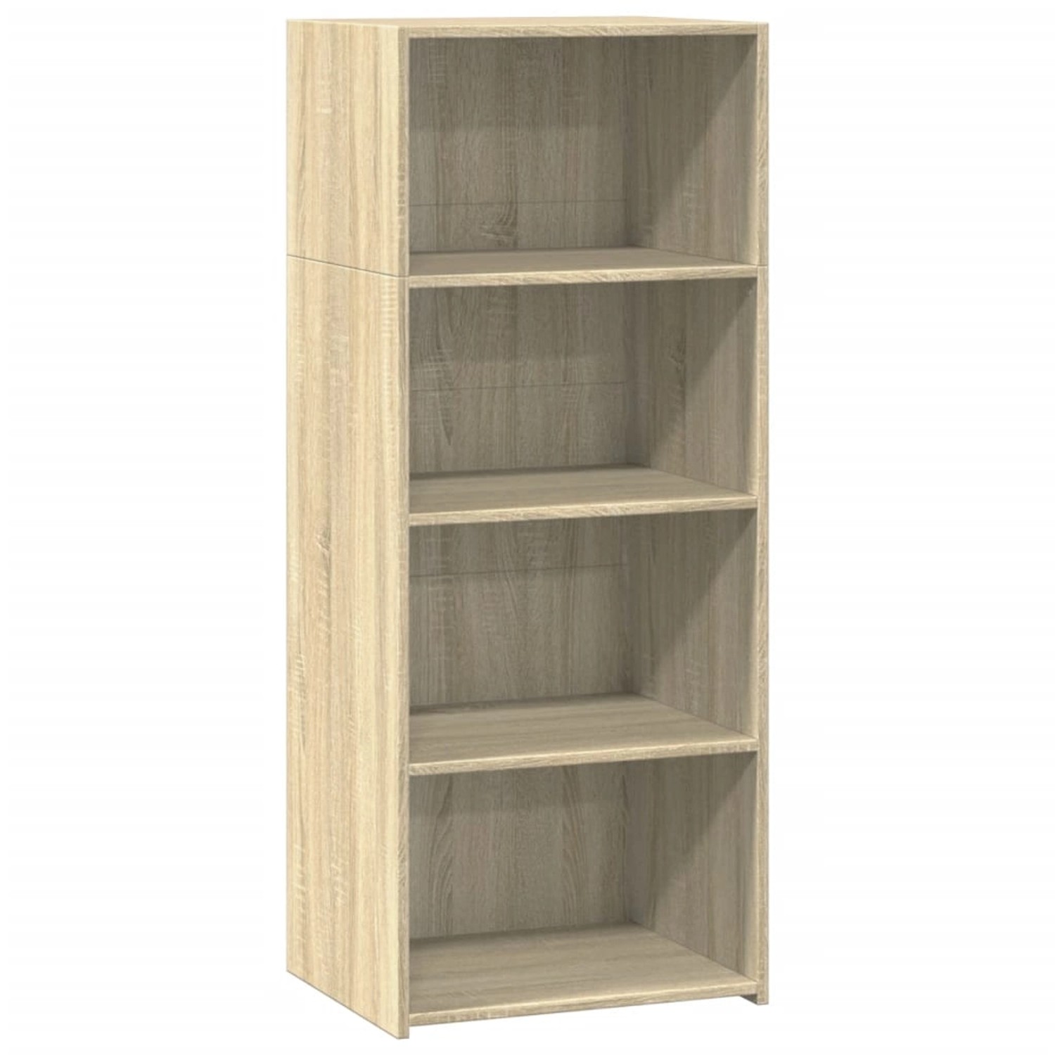 vidaXL Highboard Sonoma-Eiche 50x41x124 cm Holzwerkstoff 846399