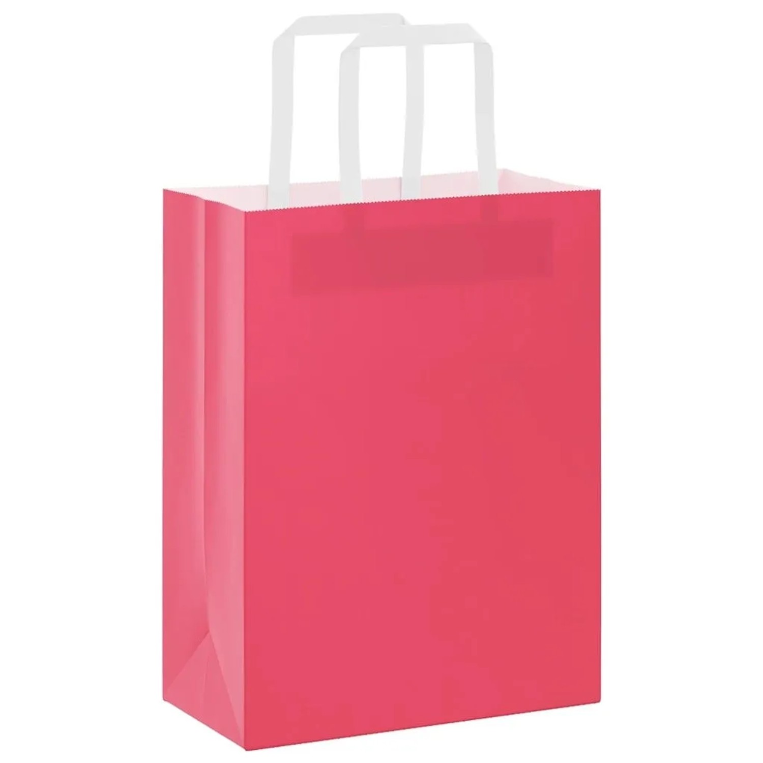 vidaXL Papiertragetaschen 250 Stk mit Henkeln Rosa 21x11x28 cm 4101895