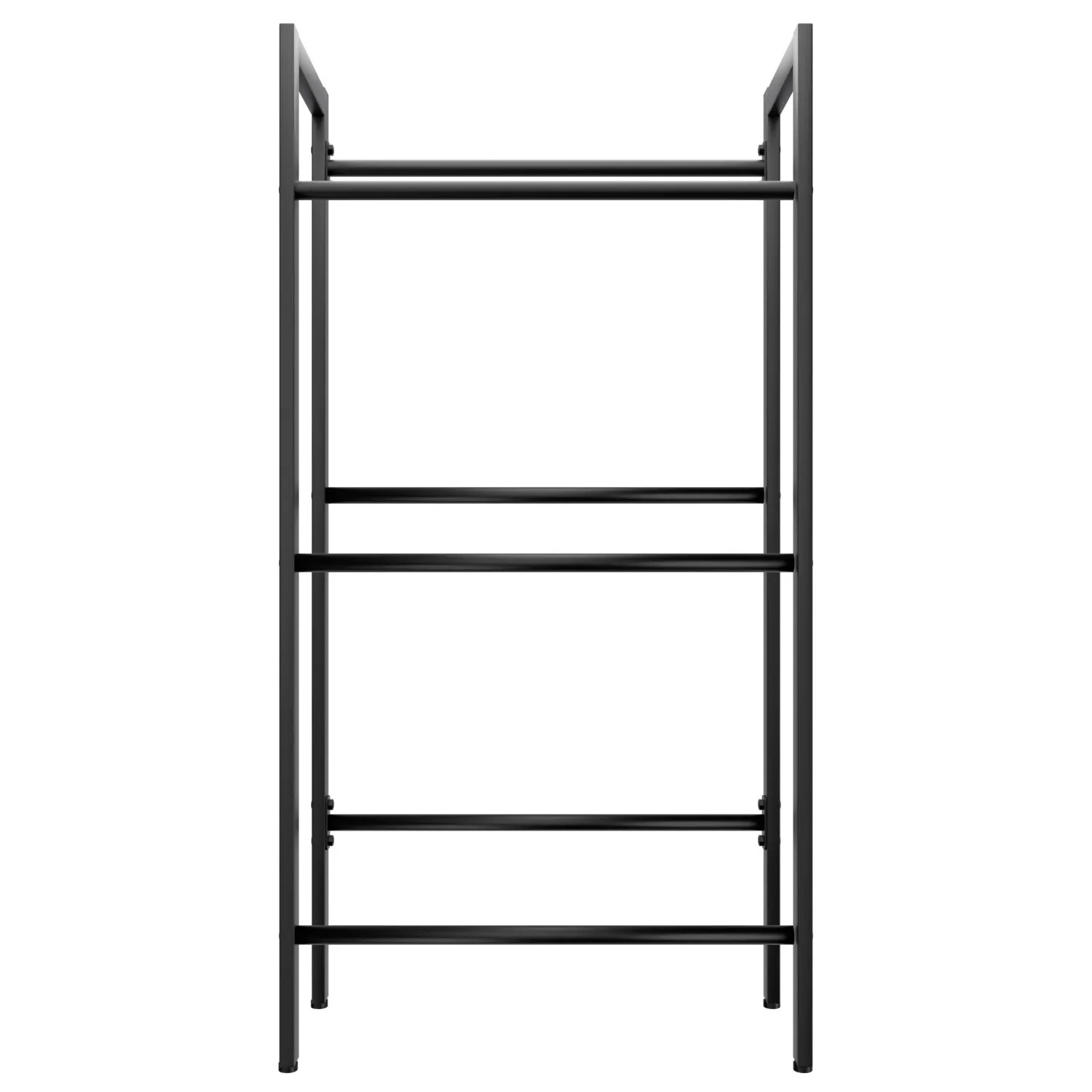 Tronitechnik Getränkeregal, 3 Ebenen, Metall pulverbeschichtet, 71x32x140 cm, belastbar bis 360 kg.