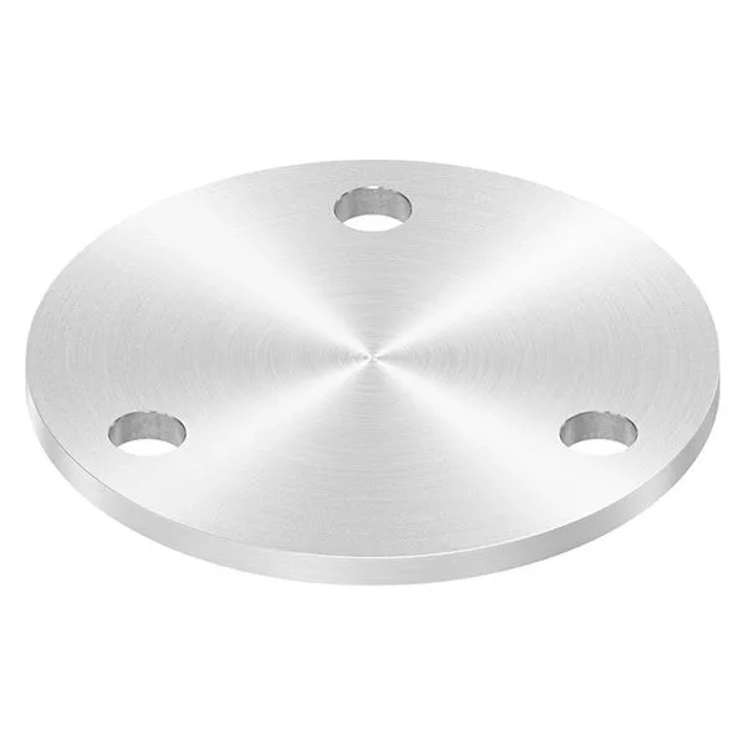 FeNau Ankerplatte Ø 120 X 6mm Mit Rundschliff V2A